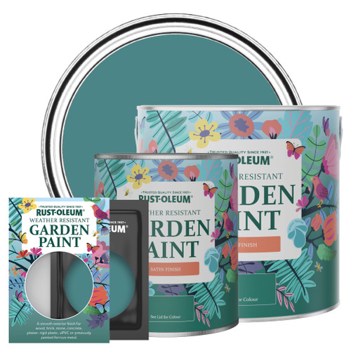 Garden Paint, Satin Finish - PEACOCK SUIT