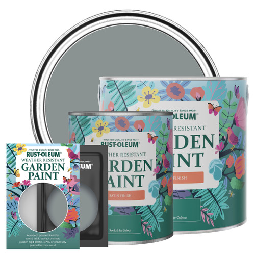 Garden Paint, Satin Finish - SLATE