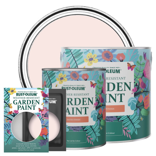 Garden Paint, Satin Finish - STRAWBERRY VANILLA