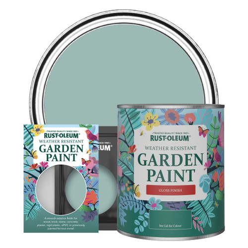 Garden Paint, Gloss Finish - COASTAL BLUE