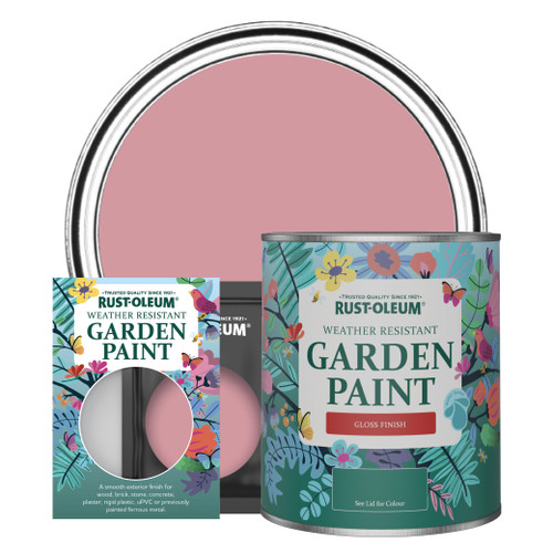 Garden Paint, Gloss Finish - DUSKY PINK