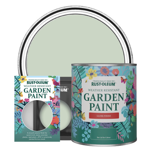Garden Paint, Gloss Finish - LAUREL GREEN