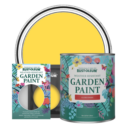 Garden Paint, Gloss Finish - LEMON SORBET