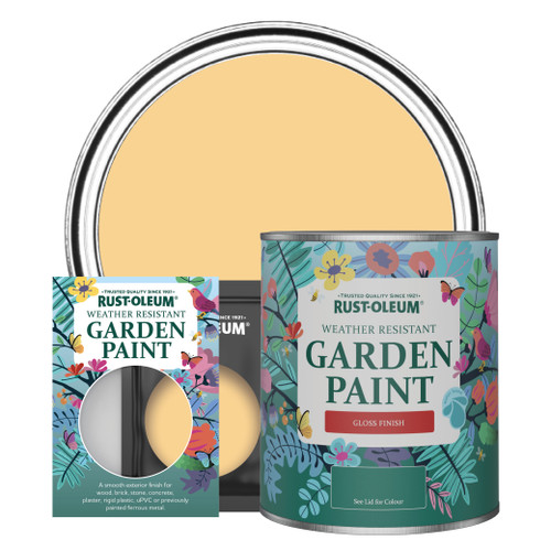 Garden Paint, Gloss Finish - MUSTARD