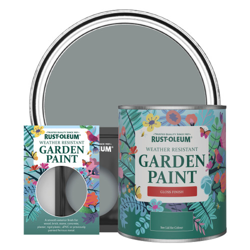 Garden Paint, Gloss Finish - SLATE