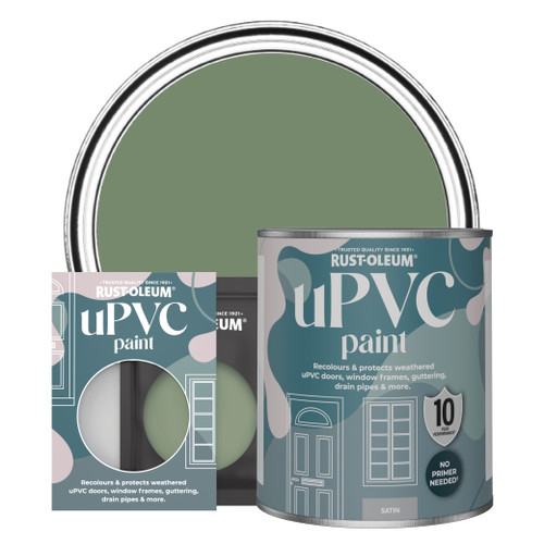 uPVC Paint, Satin Finish - ALL GREEN