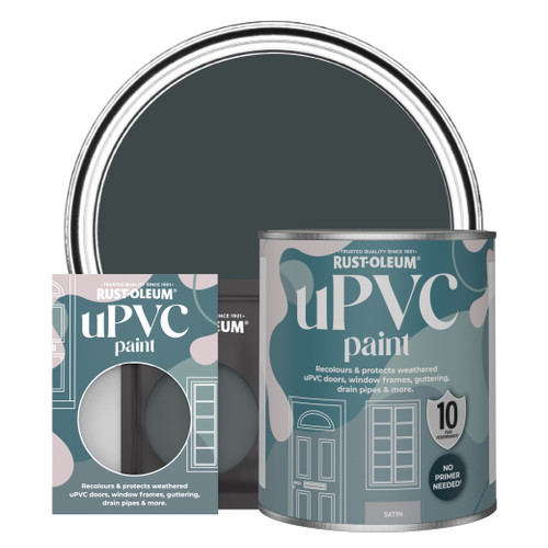 uPVC Paint, Satin Finish - BLACK SAND