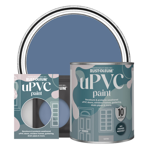 uPVC Paint, Satin Finish - BLUE RIVER