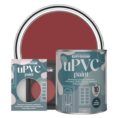 uPVC Paint, Satin Finish - EMPIRE RED