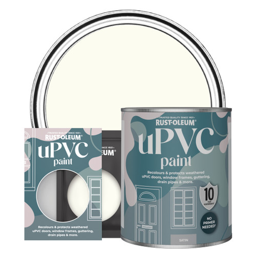 uPVC Paint, Satin Finish - PORCELAIN