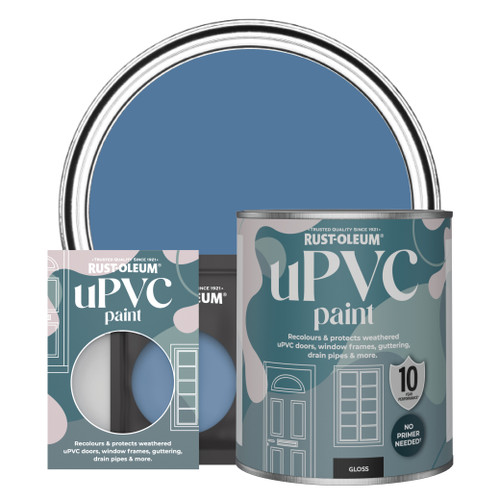 uPVC Paint, Gloss Finish - BLUE SILK
