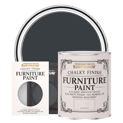 Chalky Furniture Paint - ANTHRACITE (RAL 7016)