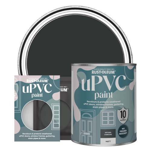 uPVC Paint, Matt Finish - Natural Charcoal (Black)