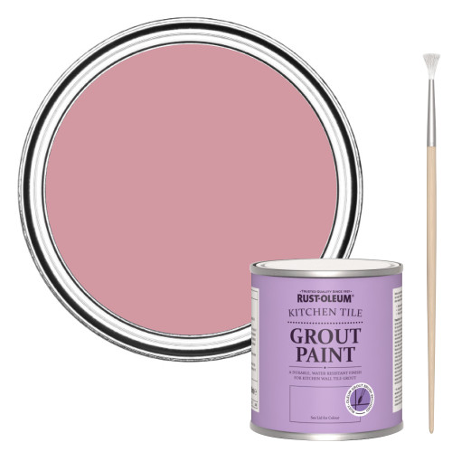 Kitchen Grout Paint - Dusky Pink 250ml