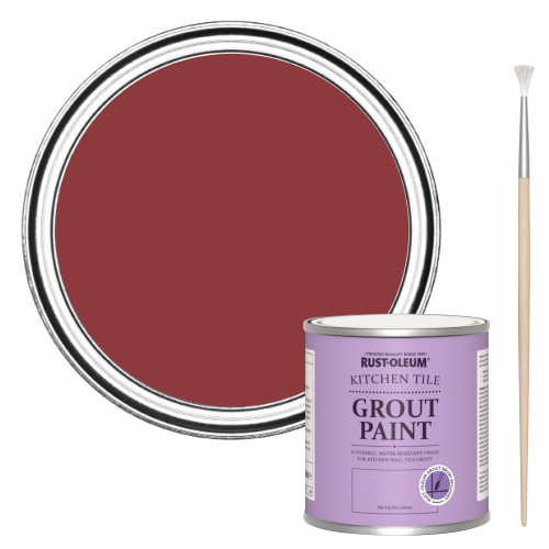 Kitchen Grout Paint - Empire Red 250ml