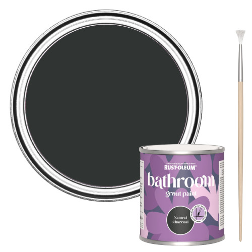 Bathroom Grout Paint - Natural Charcoal (Black) 250ml