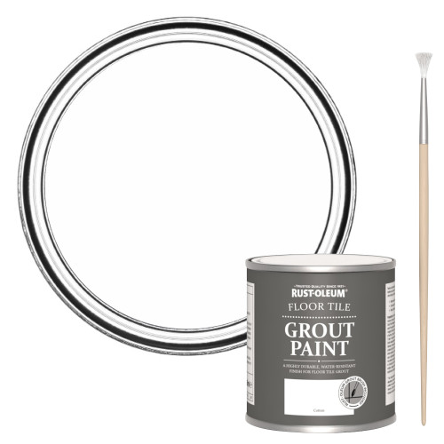 Floor Grout Paint - Cotton (White) 250ml