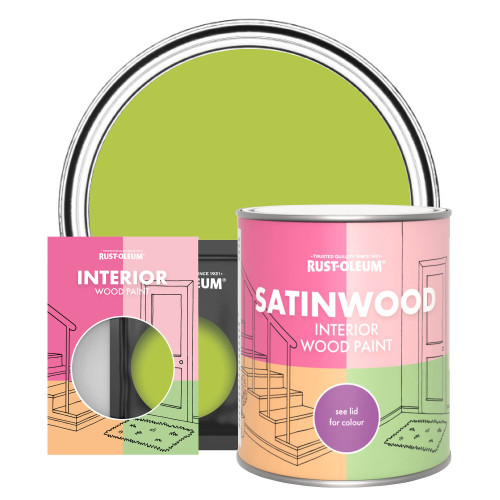 Interior Wood Paint, Satinwood - Key Lime