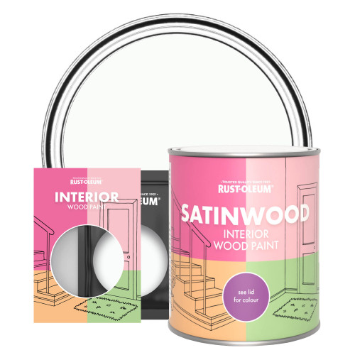 Interior Wood Paint, Satinwood - Moonstone