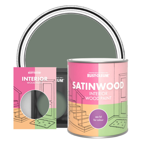 Interior Wood Paint, Satinwood - Serenity