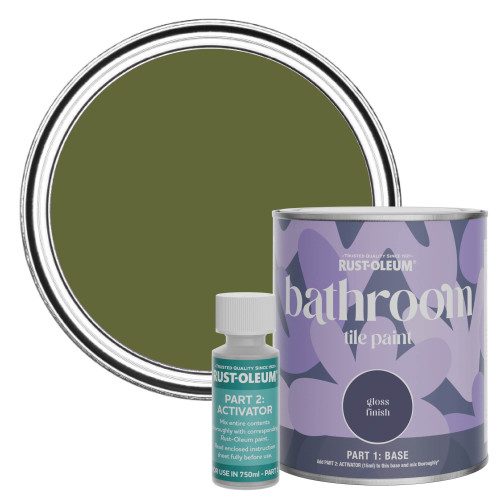 Bathroom Tile Paint, Gloss Finish - Jasper 750ml