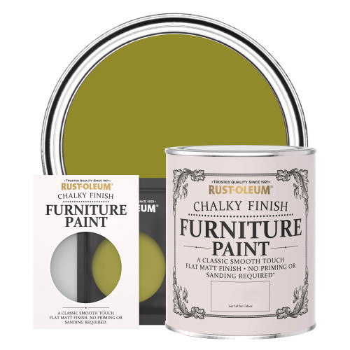 Chalky Furniture Paint - Pickled Olive