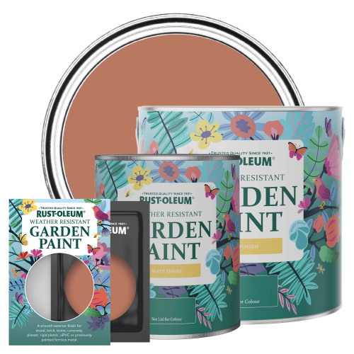 Garden Paint, Matt Finish - Siena