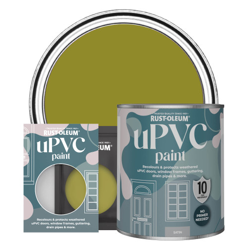 uPVC Paint, Satin Finish - Pickled Olive