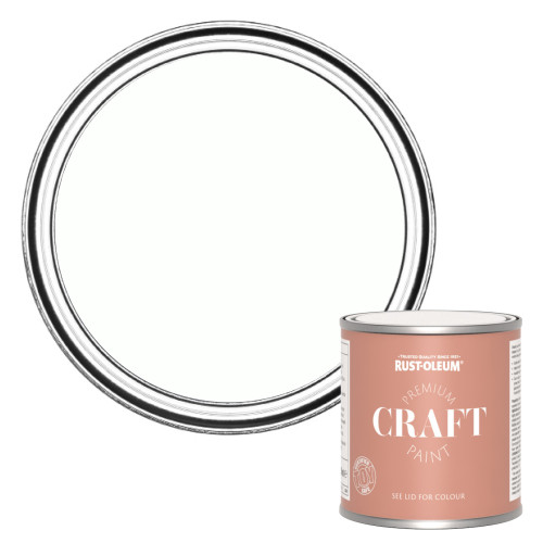 Premium Craft Paint - Chalk White 250ml