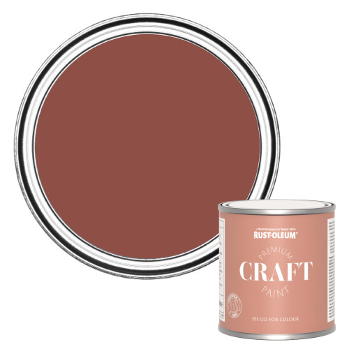 Premium Craft Paint - Fire Brick 250ml