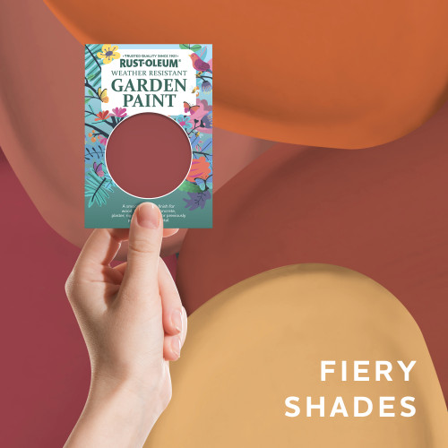 Garden Paint Samples - Fiery Shades Tester Box