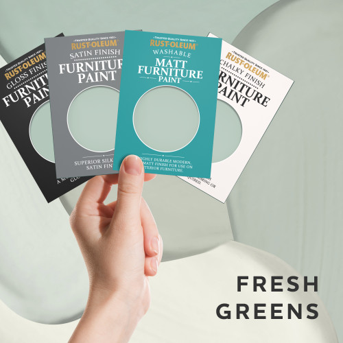 Furniture Paint Samples - Fresh Greens Tester Box