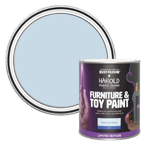 Furniture & Toy Paint, Satin Finish - Head in the Clouds 750ml