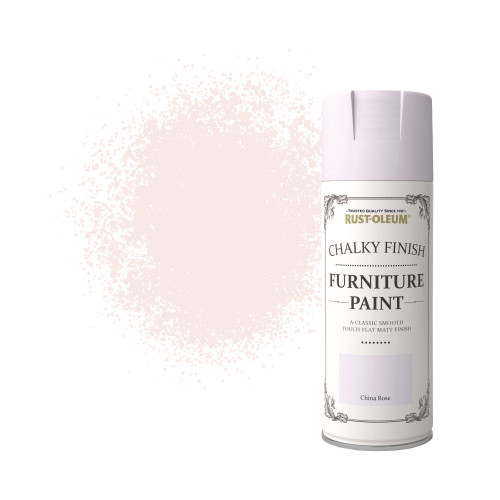 Chalky Finish Furniture Spray Paint - China Rose 400ml