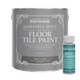 Library Grey Floor Tile Paint – Matt Grey Washable Finish