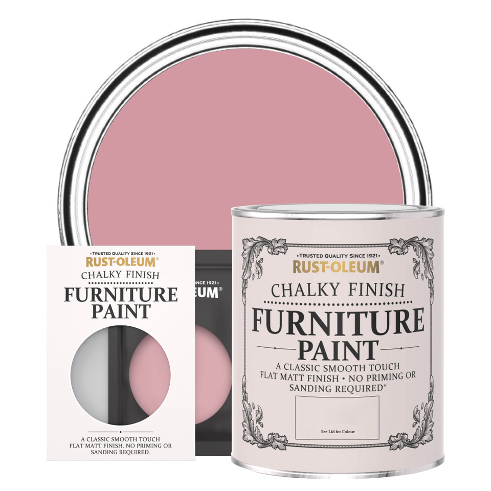 Dusky Pink Garden Paint Matt Pink RustOleum