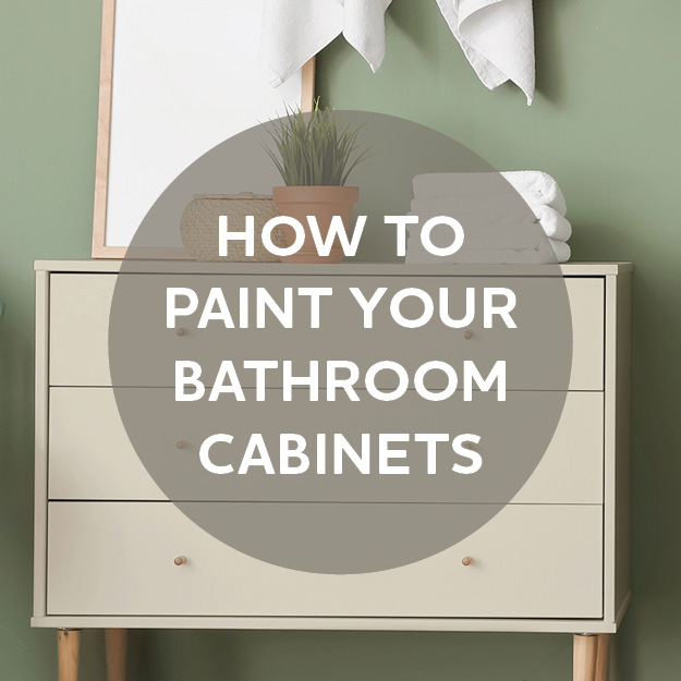 How to paint your bathroom cabinets