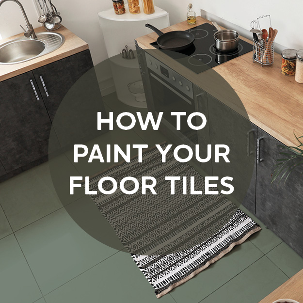 How to paint floor tiles 