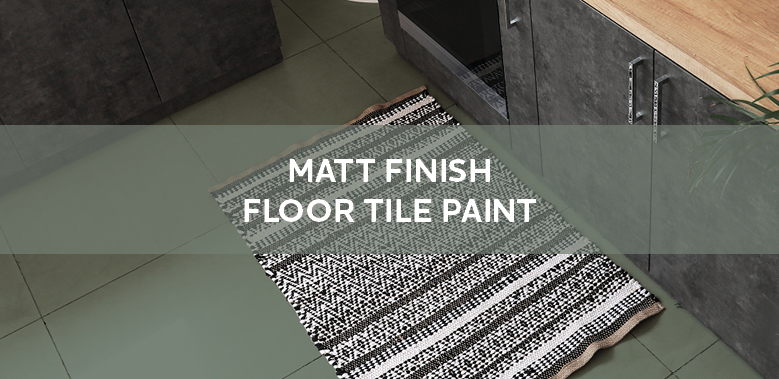 matt finish floor tile paint