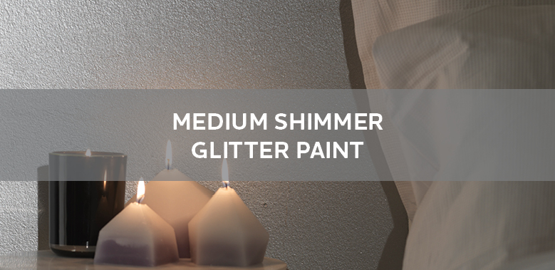 medium shimmer glitter paint