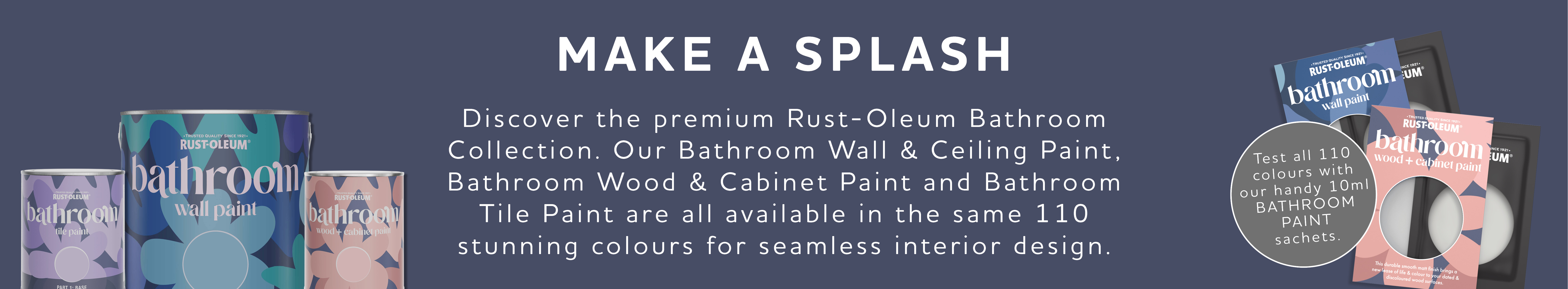 Discover the premium rust-oleum bathroom collection