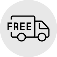 Free standard delivery icon