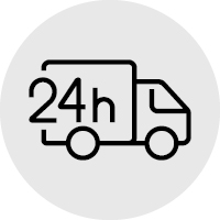 Free next day delivery icon