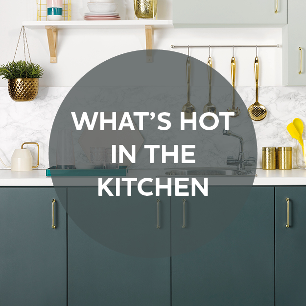 What's hot in the kitchen, kitchen colour trends for 2023