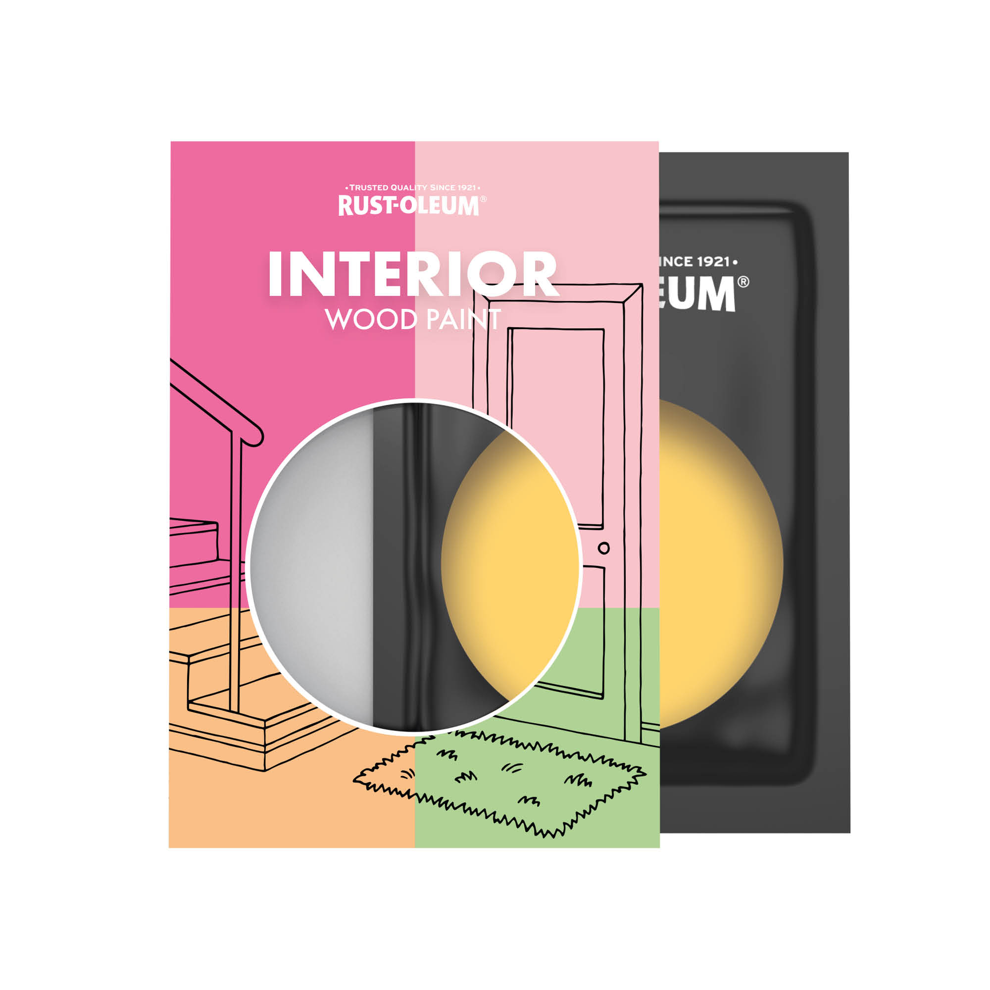 Interior Wood Paint, Matt Finish - Lemon Jelly 10ml