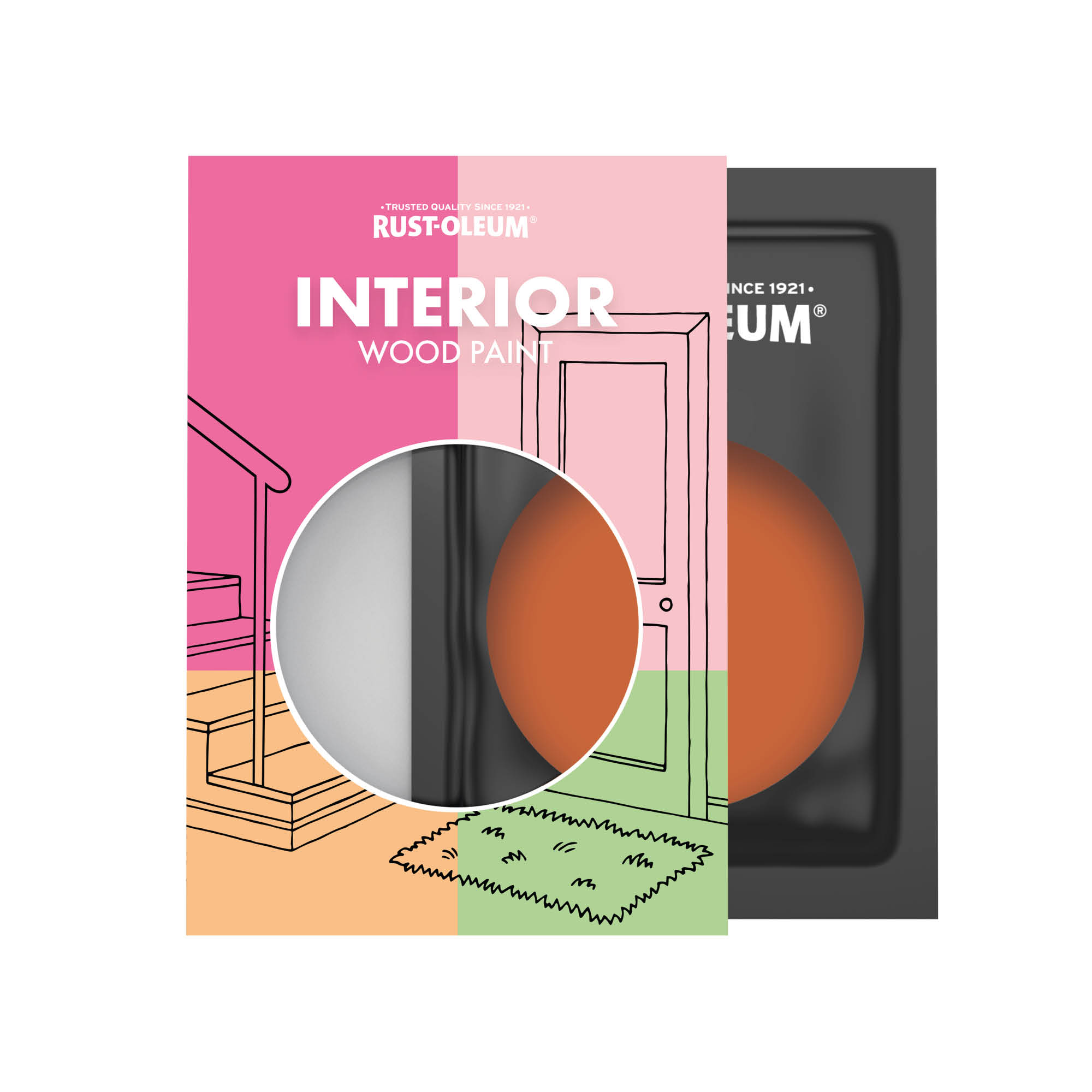 Interior Wood Paint, Matt Finish - Tiger Tea 10ml