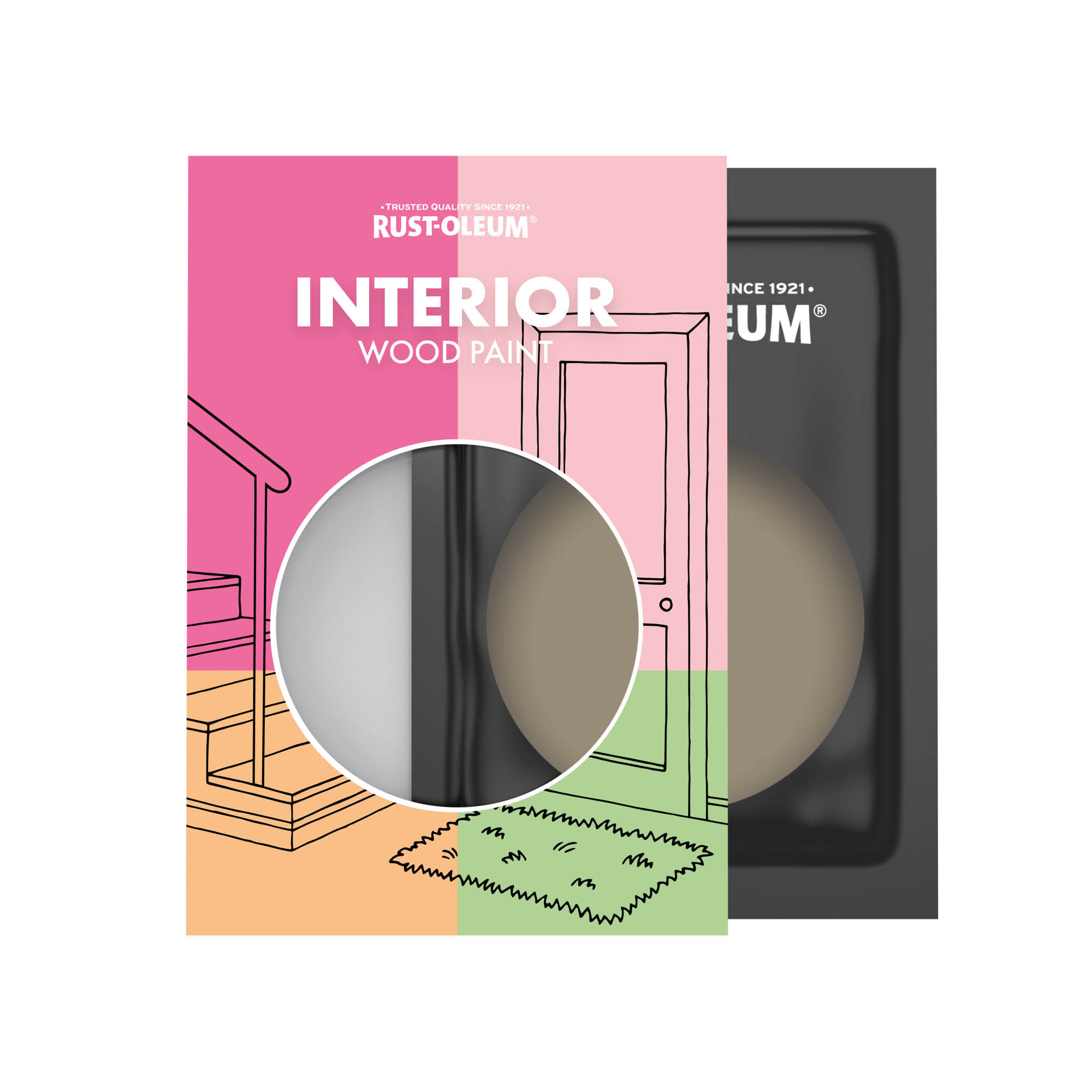 Interior Wood Paint, Satinwood - Cafe Luxe 10ml
