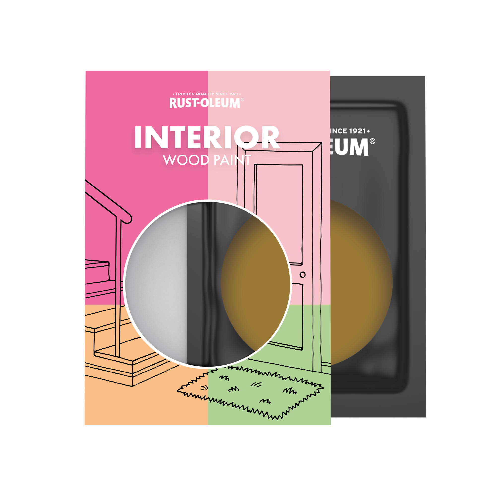 Interior Wood Paint, Satinwood - Wet Harvest 10ml