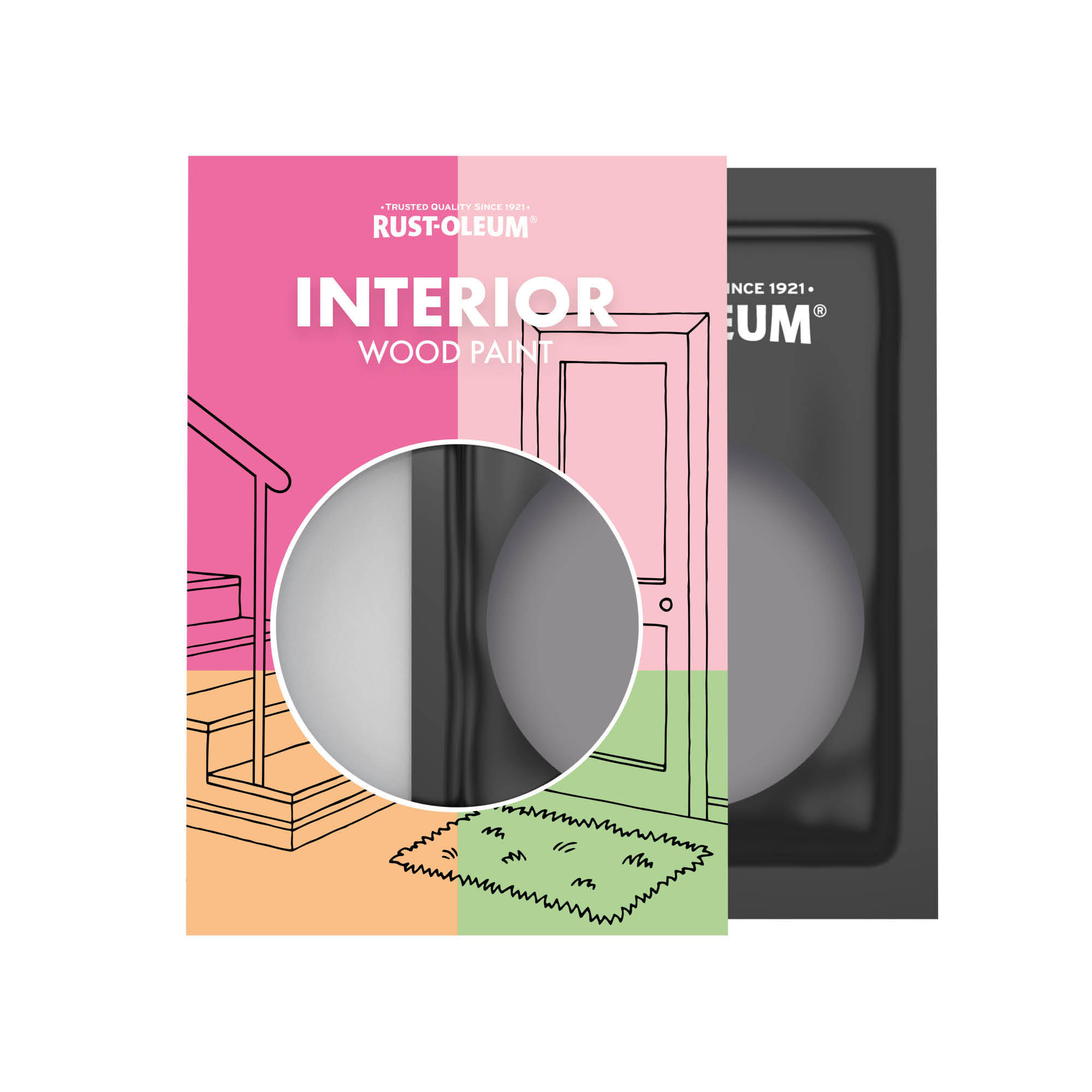 Interior Wood Paint, Gloss Finish - Iris 10ml