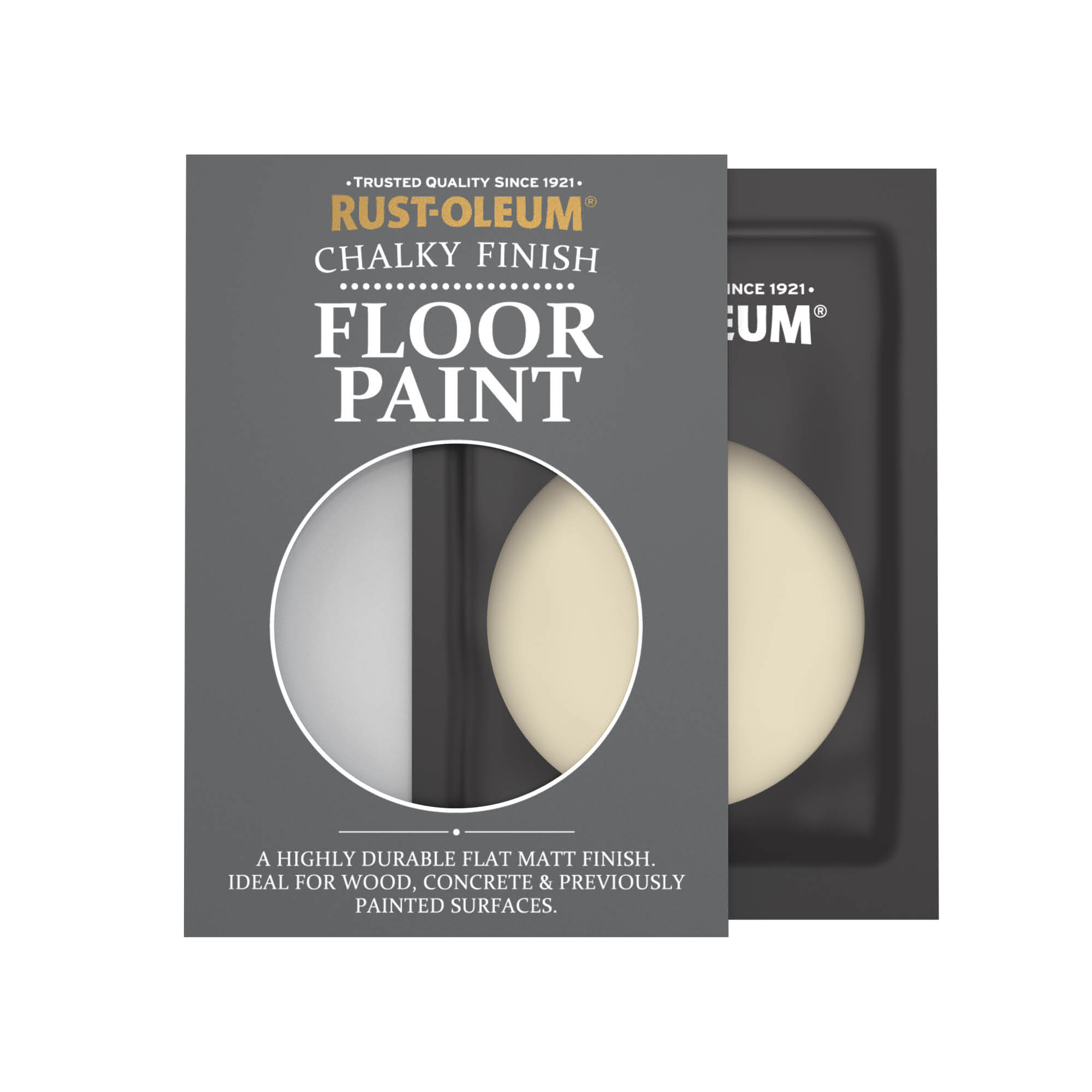 Floor Wood & Concrete Paint, Chalky Finish - Sandhaven 10ml